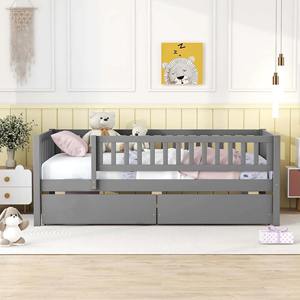 <span class=keywords><strong>Culla</strong></span> in Legno per Gemelli Personalizzata Best-seller con Sponda di Protezione Integrale. - Product Image 1