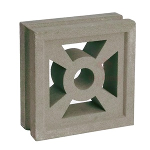 Khối xi măng khối bê tông ngoại thất gạch gạch cửa sổ trang trí tường thông gió dễ dàng cài đặt khối xi măng - Product Image 1