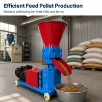 Nouvelle machine à granulés d'aliments pour animaux Jincang série 9KLP en acier inoxydable, moteur YE2, IP55, haute capacité 400 kg/h, pour volailles et bétail, moulin de traitement des aliments pour ferme