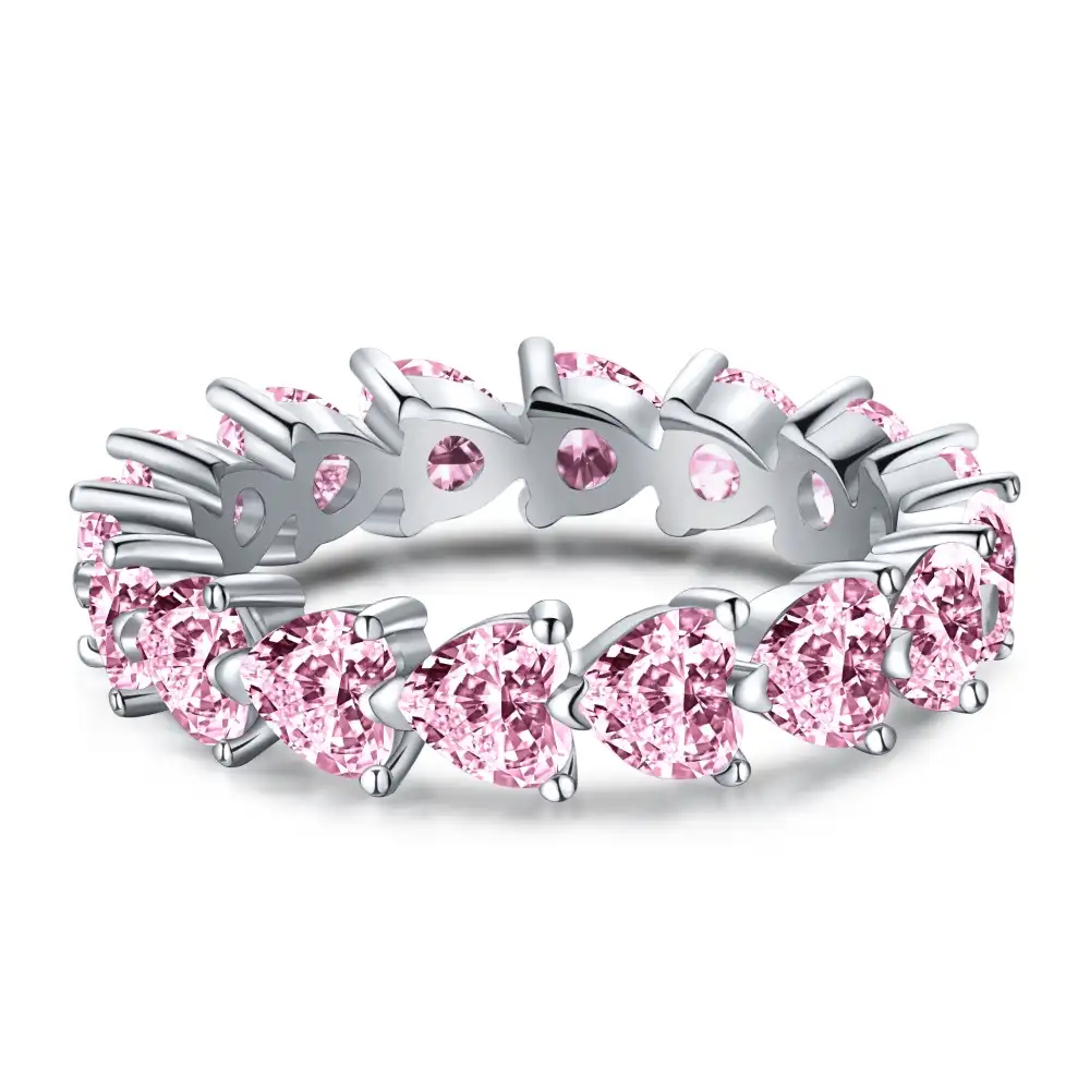 Женские кольца в виде сердца из серебра 925 пробы, простые минималистичные аксессуары Pinky, элегантные обручальные кольца