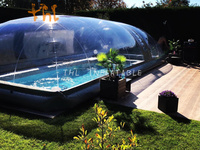Couverture de piscine gonflable, tente, PVC durable, ballon gonflable, dôme d'air pour piscine
