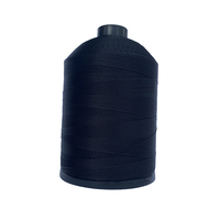 Fil à coudre en nylon 6/6 mercerisé écologique, haute ténacité, faible rétrécissement, Tkt20 Tex135 420D/3, pour cuir collé, vente en gros