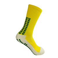 Chaussettes de football antidérapantes professionnelles pour hommes, avec logo personnalisé, pour le sport et le football