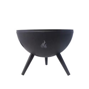 Pozo de fuego esférico portátil <span class=keywords><strong>con</strong></span> acero corten para calefacción exterior - Product Image 6