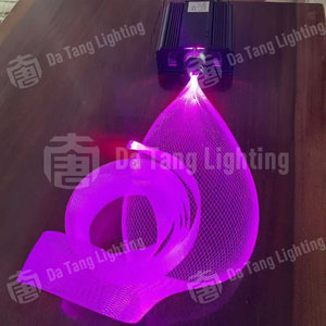 Lámpara decorativa de malla de fibra óptica LED con clasificación IP65 para iluminación de paisajes y eventos en Halloween, Ramadán y Navidad. - Product Image 3