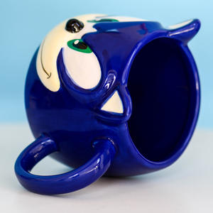 Custom <strong>Sonic</strong> Hedgehog Ceramic Water Cup Cartoon Anime Blue 3D Coffee <strong>Mug</strong> Cute Children's Gift Ceramic <strong>Mug</strong> Cup - Product Image 2