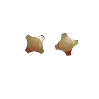 Modyle — dôme métallique rond, en acier inoxydable, forme triangulaire, dôme en métal, croix, pour assemblage Pcba