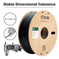 Filament ABS+ 1,75 mm pour moulage 3D, 1,3 kg, pour imprimantes 3D FDM, tolérance de 0,02 mm, certifié RoHS et Reach