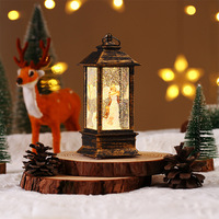 JN Factory Direct Luxus Weihnachts neuheit Produkte Niedlichen kleinen Weihnachts baum Leuchten Dekorationen Gemalte Weihnachts bedarf