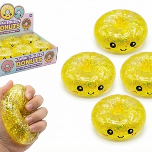 Glitter Squeeze Dumpling Stress Relief <b>Toy</b> TPR Squishy Sensory Fidget <b>Toy</b> Cute Slow Rising <b>Desk</b> <b>Toy</b> for Kids and Adults - Product Image 2