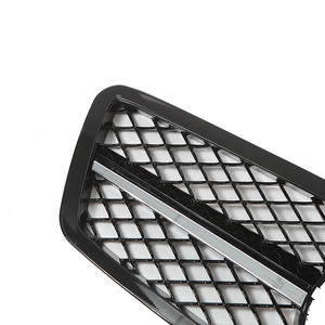 Vente chaude de calandre avant diamant pour Mercedes Benz classe C <span class=keywords><strong>W203</strong></span> 2000-2006 ABS argent facelift <span class=keywords><strong>AMG</strong></span> style C230 C240 modification - Product Image 4