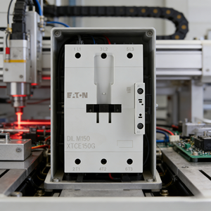 Contactor <span class=keywords><strong>Eaton</strong></span> <span class=keywords><strong>DILM150</strong></span>(RDC24), 3 Polos, 150A, 75 KW, 24 - 27 V CC, Funcionamiento CC, Terminales de Tornillo - Product Image 3