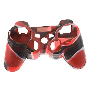 Camouflage Silicone Case For PS2 PS3 Handle Protective Cover Shell