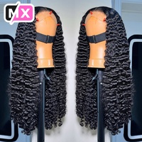 Perruques en cheveux humains bruts vietnamiens en gros, 13x4 Full Lace, Full Front, avec dentelle HD frontale, et perruques en cheveux bouclés bruts birmans