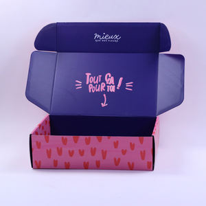 Caja de Cartón para Envíos Postales con Logotipo de Marca OEM Personalizado, Hecha de Papel Corrugado para Empaque, Envío y Transporte de Prendas - Product Image 2