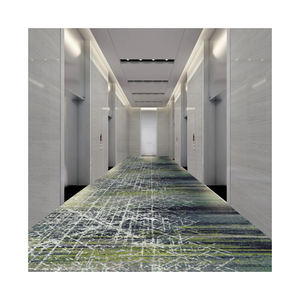Tapis de salon personnalisés Think and Soft Flooring de luxe imprimés en nylon 3D pour le couloir de l'hôtel, tapis mur à mur - Product Image 1