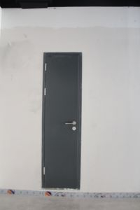 Para puerta cortafuegos de metal certificada por UL Entrada de acero antirrobo para escuelas y aulas Superficie acabada de diseño moderno - Product Image 5