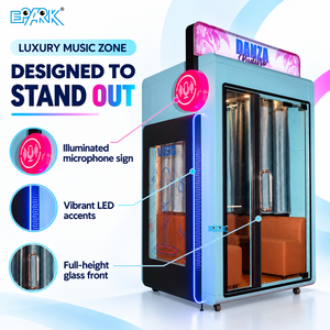 Cabina de Música Privada, Equipo de Karaoke Comercial <span class=keywords><strong>para</strong></span> Centros Comerciales, Arcades y Lugares de Entretenimiento Interior - Product Image 5