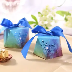 Wholesale Ready to Ship Colorful Prints Sweets, Candy, Chocolate Packaging Creative Paper Gift Box for Wedding