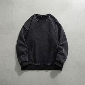 <span class=keywords><strong>Sudadera</strong></span> Personalizada con Logotipo para Hombre, Gruesa, de Hombros Caídos, 400-500 GSM, Felpa Francesa, Corte Holgado, Estampado Ecológico - Product Image 3