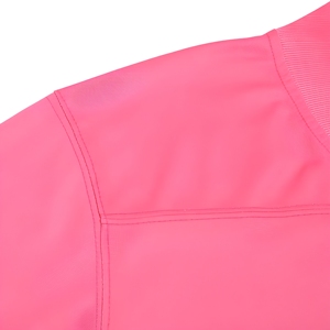 Camiseta de Fútbol Americano con Cuello en V para Hombre, Color Rosa, Absorbente de Humedad, Transpirable, Estampado Sublimado, 100% Poliéster, Manga Corta, Corte Regular - Product Image 5