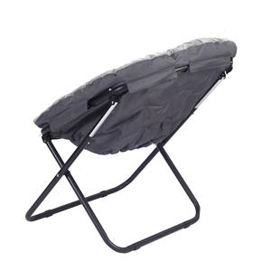 เก้าอี้พักผ่อนพับได้แบบมีเบาะหุ้มหนังสำหรับคนขี้เกียจ ใช้ได้ในอพาร์ทเมนต์ โรงแรม และวิลล่า - Product Image 4