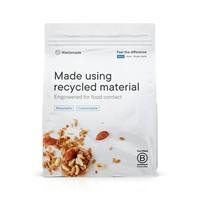 Sac d'emballage alimentaire Ipack personnalisé imprimé à fond plat pochette debout maïs manioc farine de blé sacs recyclables transparents Pe