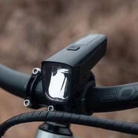 Ensemble de feux de vélo LED FiftyWhales certifié StVZO allemand, phare anti-éblouissement 100LUX, feu arrière, batterie 2000mAh, sécurité nocturne