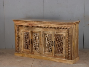 Modern Solid Wood Wooden Cabinet <b>Sideboard</b> <b>Storage</b> Cabinet for Living Room Dining Room Kitchen Hotel Furniture with Drawers - Product Image 2