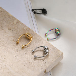 <span class=keywords><strong>Septum</strong></span> magnétique à la mode à la mode sans <span class=keywords><strong>piercing</strong></span> anneau en gros anneaux de nez en acier inoxydable sans <span class=keywords><strong>piercing</strong></span> bijoux de corps - Product Image 4