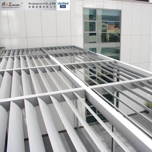 Ngang cố định Sun <span class=keywords><strong>louver</strong></span> kiến trúc aerofoil hồ sơ nhôm <span class=keywords><strong>louver</strong></span> cho cửa sổ Sun Shading - Product Image 4