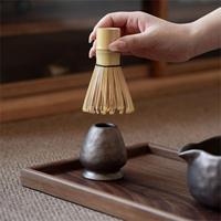 Offre Spéciale : Ensemble Complet d'Outils Classiques en Céramique et Porcelaine pour Matcha, Incluant Fouet en Bambou, Bol de Style Chinois et Gravures Japonaises