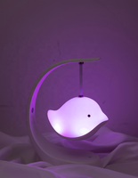 Nouveau produit 2026, vente chaude, haut-parleur lumineux LED en forme d'oiseau