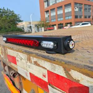 Kit de feux arrière de remorque 12V 24V LED paire avec barre lumineuse de remorque sans câble à prise plate à 7 broches - Product Image 4