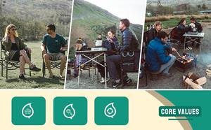 Sillas de <span class=keywords><strong>director</strong></span> de tubo de aluminio plegables portátiles Sillas de Directores de mesa auxiliar cómodas Silla de Directores de camping de alta resistencia - Product Image 6