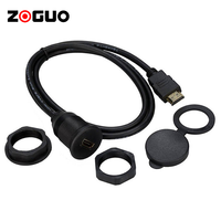 Hochwertige HDMI-Kabel verlängerung mit Buchse HD 2.0 4k-Kabel Passen Sie das Verbindungs kabel von Stecker zu Buchse an
