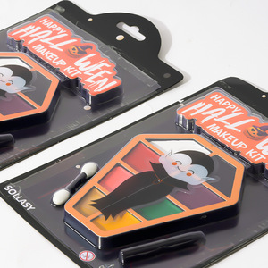 Fournitures de peinture pour le visage et le corps vegan en marque privée, pigment non toxique à base d'eau, <span class=keywords><strong>kit</strong></span> de <span class=keywords><strong>maquillage</strong></span> pour Halloween, peinture de <span class=keywords><strong>vampire</strong></span> - Product Image 2