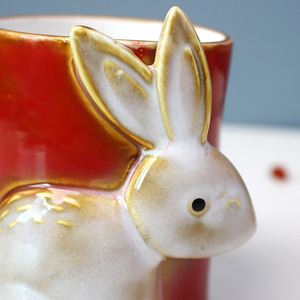 <b>Easter</b> Gift Cute Ceramic 3d Rabbit <b>Mug</b> Decorative Animal Couple <b>Mugs</b> - Product Image 5