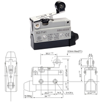 Rouleau court de haute qualité à levier de Type 3 broches en alliage d'argent bornes à vis forme de base SPDT 250V 10A Micro interrupteur