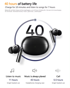 หูฟังไร้สาย realme buds Air 5 Pro ANC ของแท้หูฟังไร้สาย LDAC 50dB เสียงรบกวนที่ใช้งานได้จริงลดเสียงรบกวน HiFi คุณภาพสูง - Product Image 6