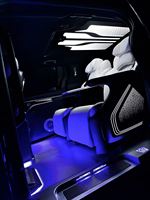 Plafonnier LED de luxe en alliage d'aluminium pour toit arrière de camping-car Mercedes Sprinter, haute luminosité, éclairage d'ambiance pour fourgonnette