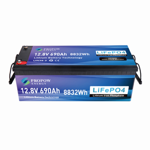 Công suất lớn ngoài trời cắm trại xe rvs pin <span class=keywords><strong>lithium</strong></span> 12V 300ah 460ah 560ah 690ah LiFePO4 Pin - Product Image 5