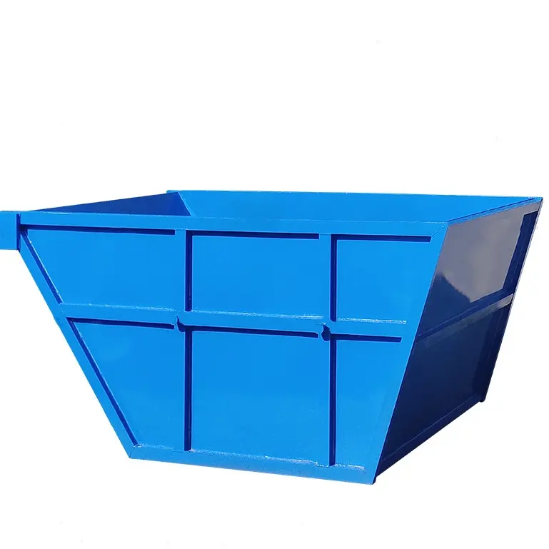 Outdoor steel dumpster rubbish skip bin