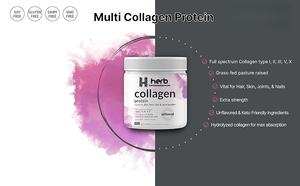 Poudre de collagène marin biologique multi-sources, peptides de collagène de poisson sauvage, sans sucre, vente en gros - Product Image 6