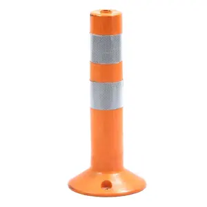 Rubber Base Traffic Delineation Pile Parking Construction Traffic Warning Pile Road Isolation Diversion Facilities Bollards