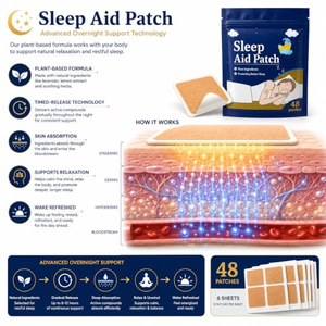 Patchs de Sommeil aux Huiles Essentielles Naturelles et Parfumées pour une Relaxation Profonde et un Meilleur Repos (Vente en Gros) - Product Image 5