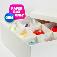 Boîtes cadeaux personnalisées haut de gamme pour desserts avec logo, emballages de luxe pour desserts pour services de traiteur, vente en gros de boîtes à desserts en papier personnalisées