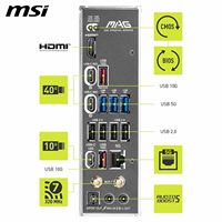 Para la placa base MAG X870E Tomahawk WiFi, ATX - Compatible con procesadores AMD Ryzen 9000/8000/7000, AM5-80A SPS VRM, memoria DDR5