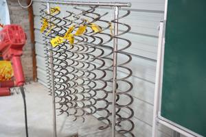 Nieuwe, zeer kosteneffectieve voedingsmiddelenindustrie zetmeel-slangtransportband professionele graanzuigmachine flexibele schroeftransportband hoog - Product Image 2