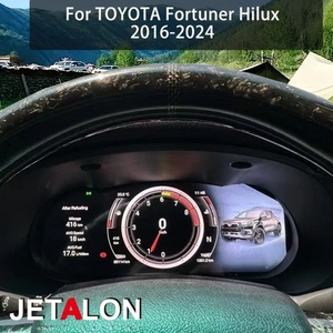 Actualización 2026: Panel de Instrumentos Digital Linux Navirider para Toyota Hilux Fortuner 2016-2024, Reproductor IPS para Tablero con USB - Product Image 2